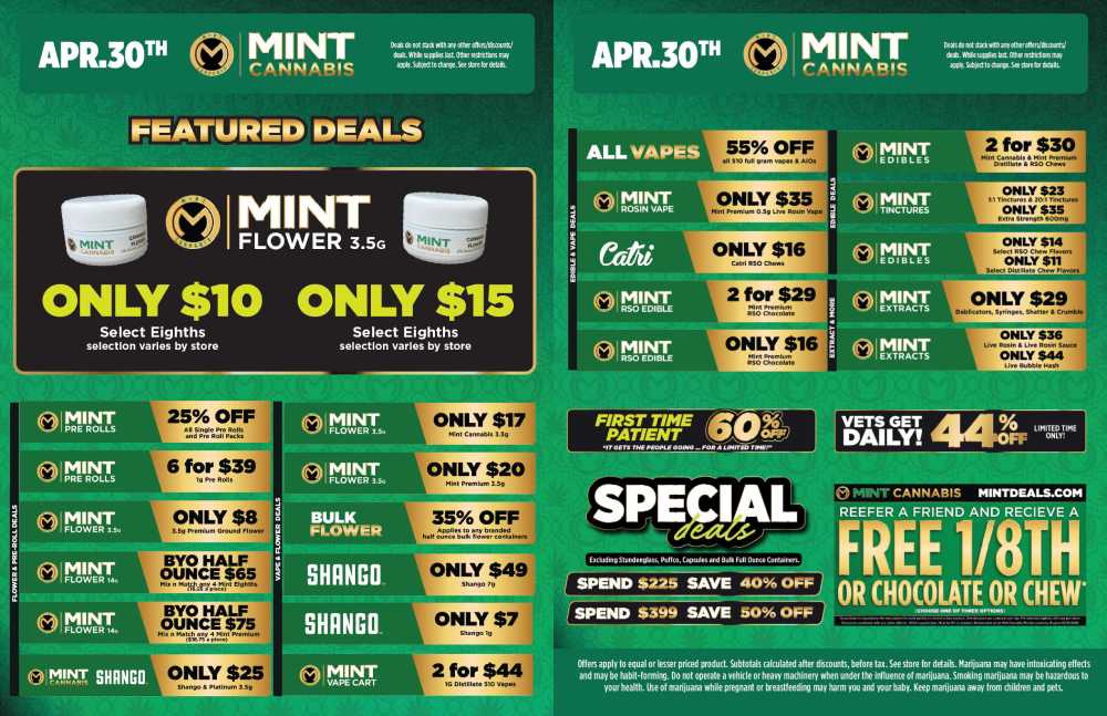 Featured Deals: Flower, Vapes, Edibles & More! - Cannabis deal image