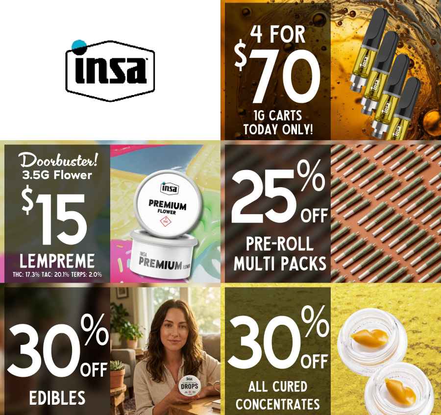 Daily Deals & Flower Discounts - Cannabis deal image