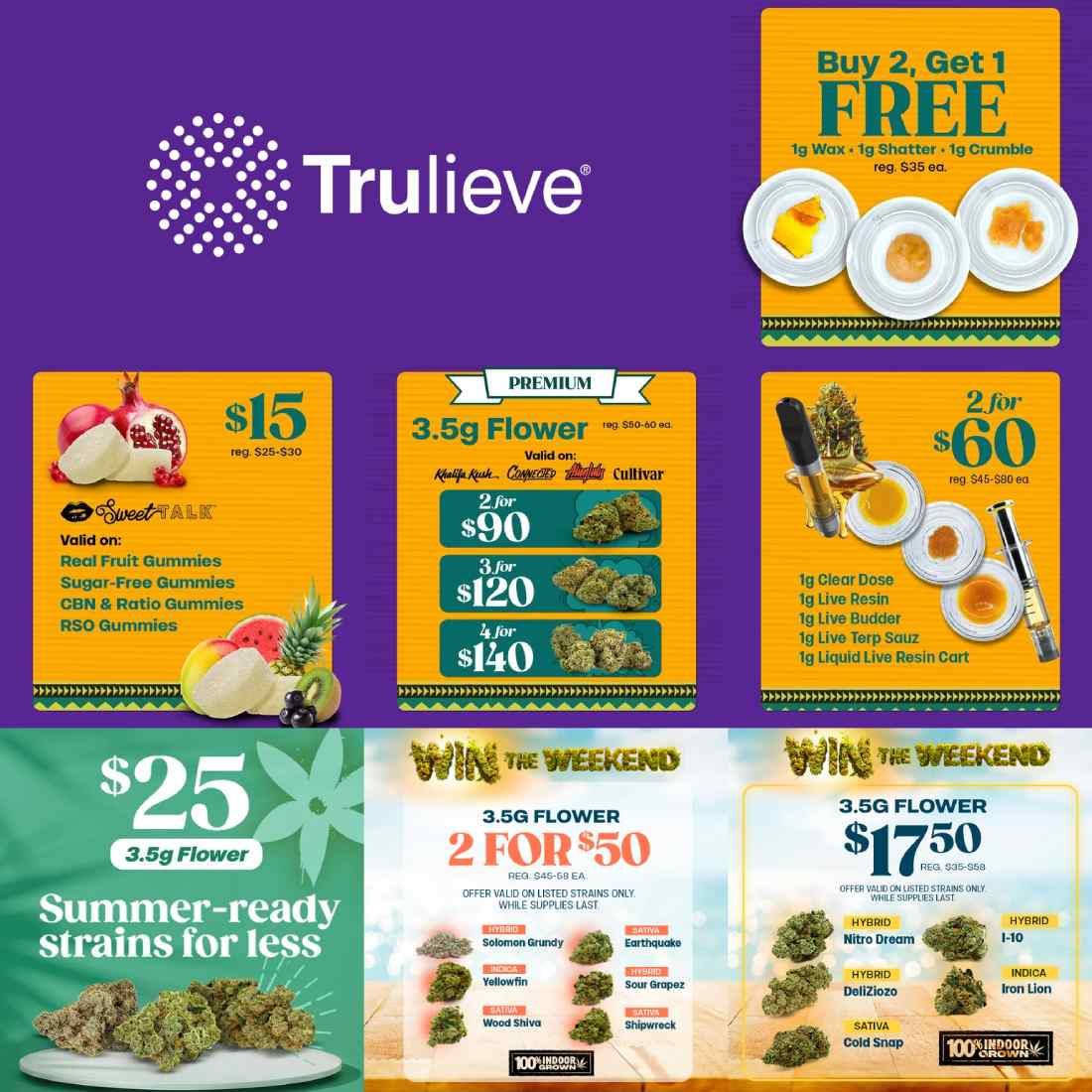 Bundle Up: Buy 2 Get 1 Free & Sweet Deals - Cannabis deal image