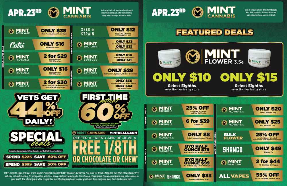 Featured Deals: BOGO, 40% Off, and More! - Cannabis deal image