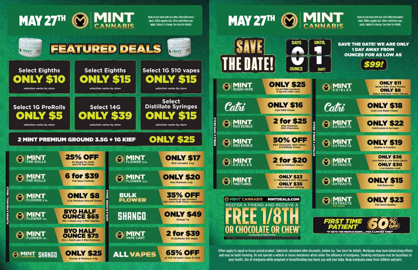 Big Savings on Flower, Vapes, Edibles & More! - Cannabis deal image