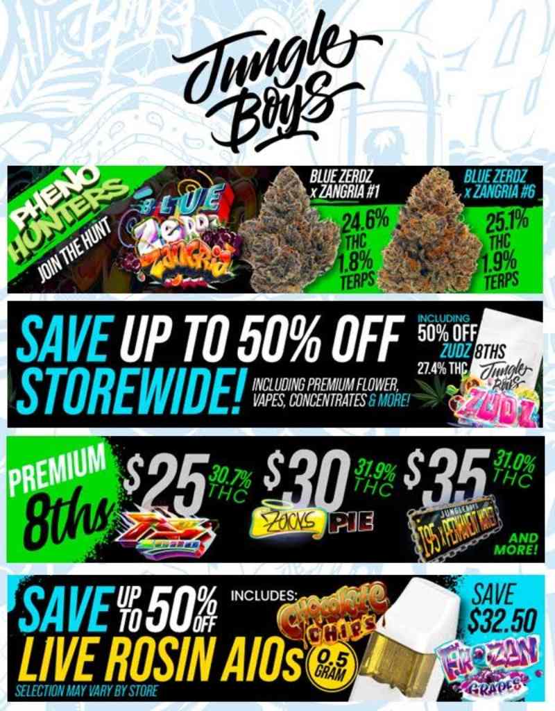 Save Up to 50% Storewide & Premium Deals - Cannabis deal image