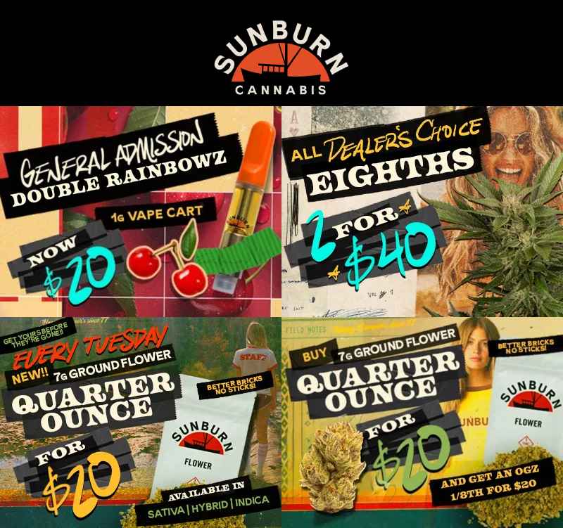 Vape Carts, Eights, Quarters & More Deals! - Cannabis deal image
