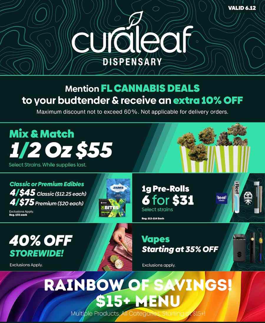 Mix & Match, Storewide Savings, and More! - Cannabis deal image