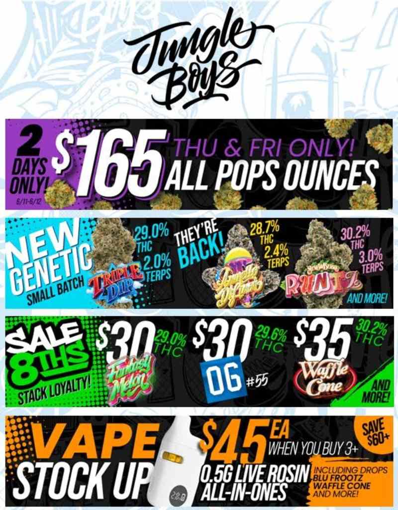 Ounces, Eighths, Vapes, and More Deals - Cannabis deal image