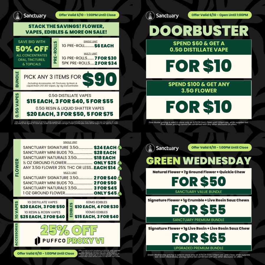 Save Big: Vapes, Flower, and Bundles Galore! - Cannabis deal image