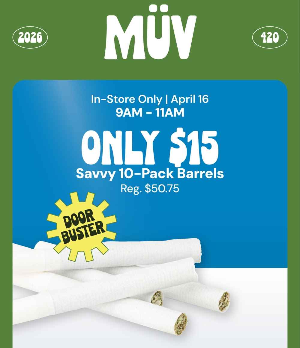 Door Buster Deal on Pre-Rolls - Cannabis deal image