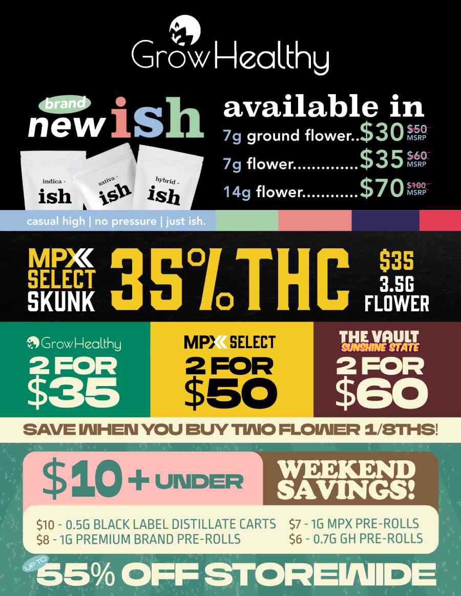 Storewide Savings & Select Deals - Cannabis deal image