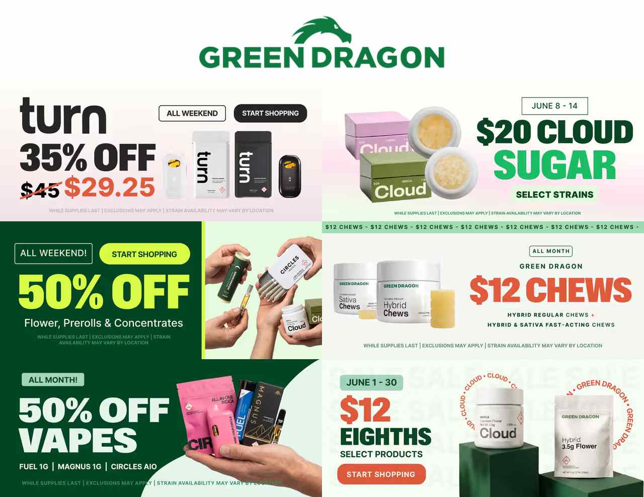 BOGO, 50% Off Vapes & More - Cannabis deal image