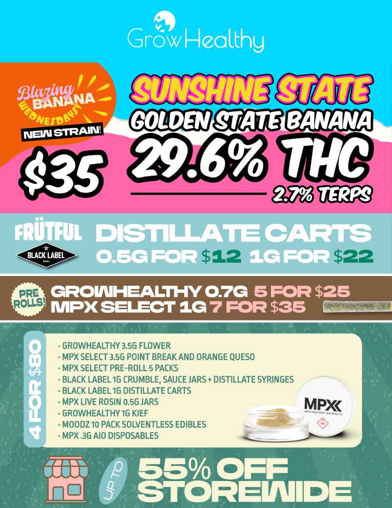 Storewide 55% Off & Bulk Deals - Cannabis deal image