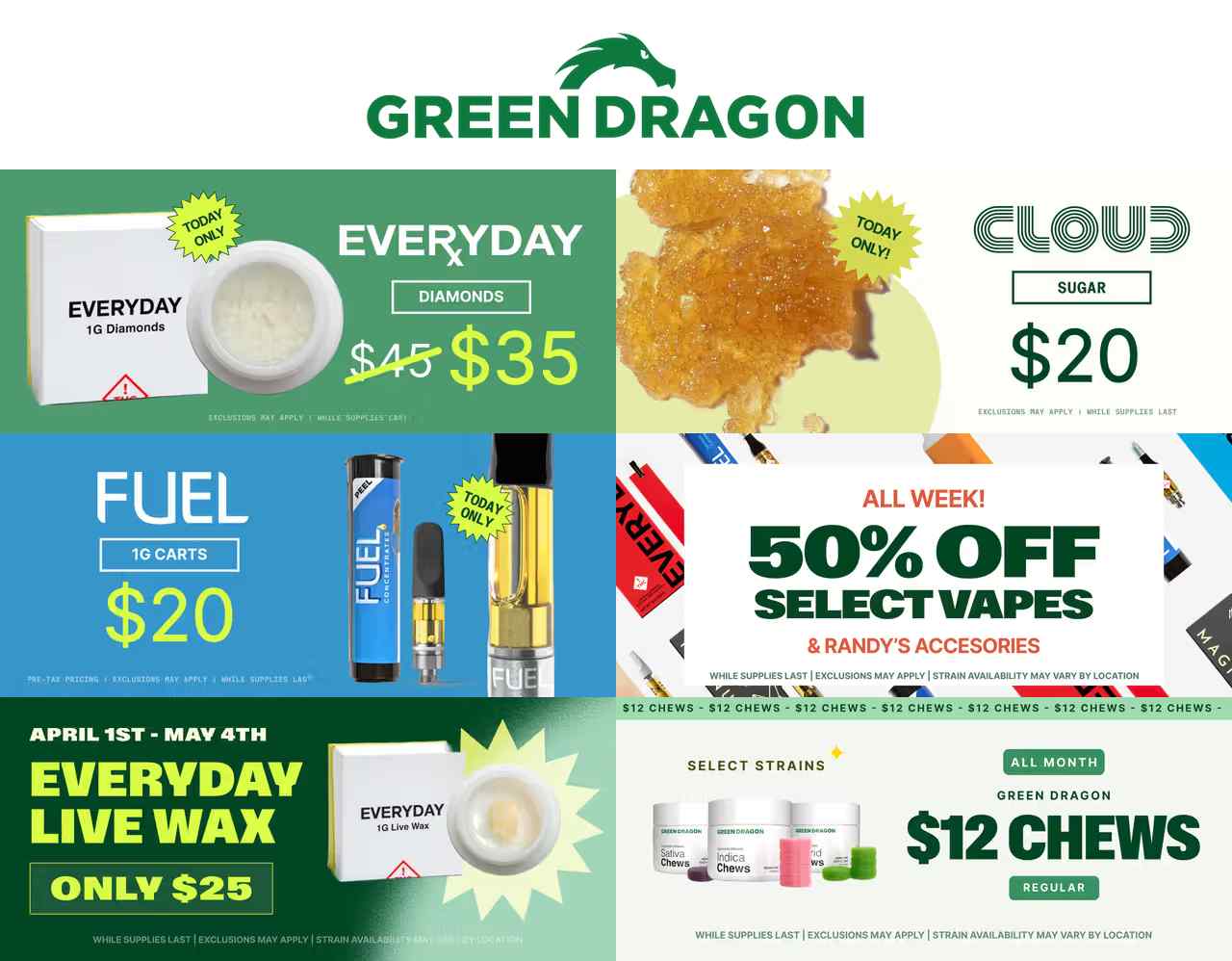 Today Only Deals & 50% Off Vapes - Cannabis deal image