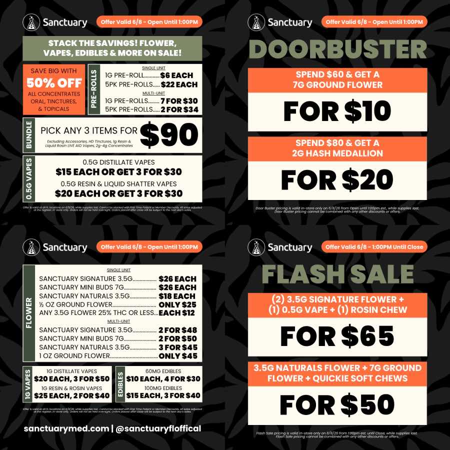 Stack Savings: Doorbusters, Flash Sales & Bundles - Cannabis deal image