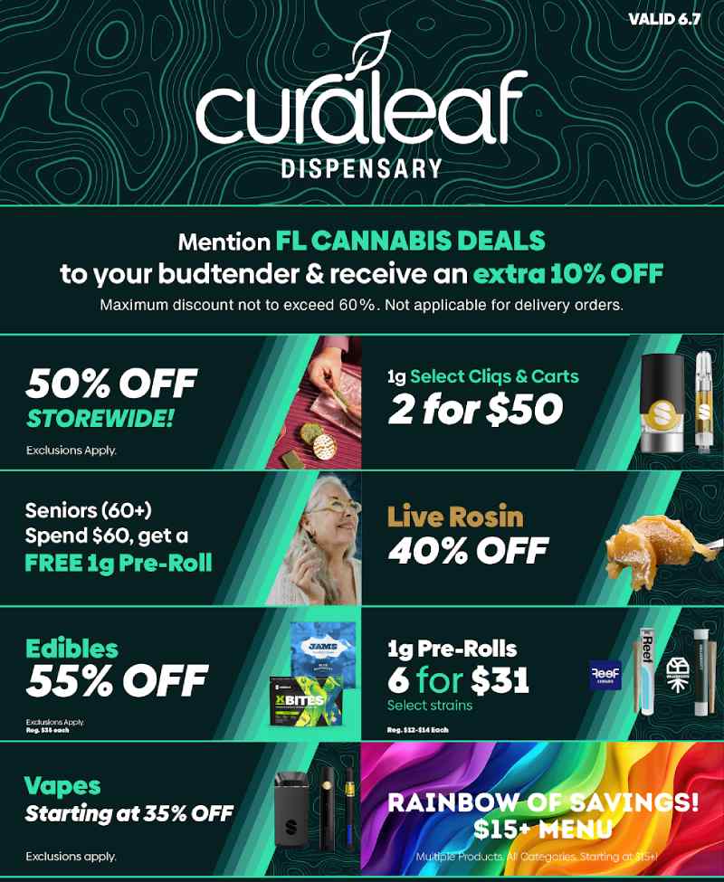 Storewide 50% Off & More Savings - Cannabis deal image
