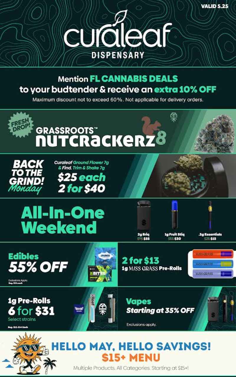 Fresh Drop & Weekend Deals - Cannabis deal image