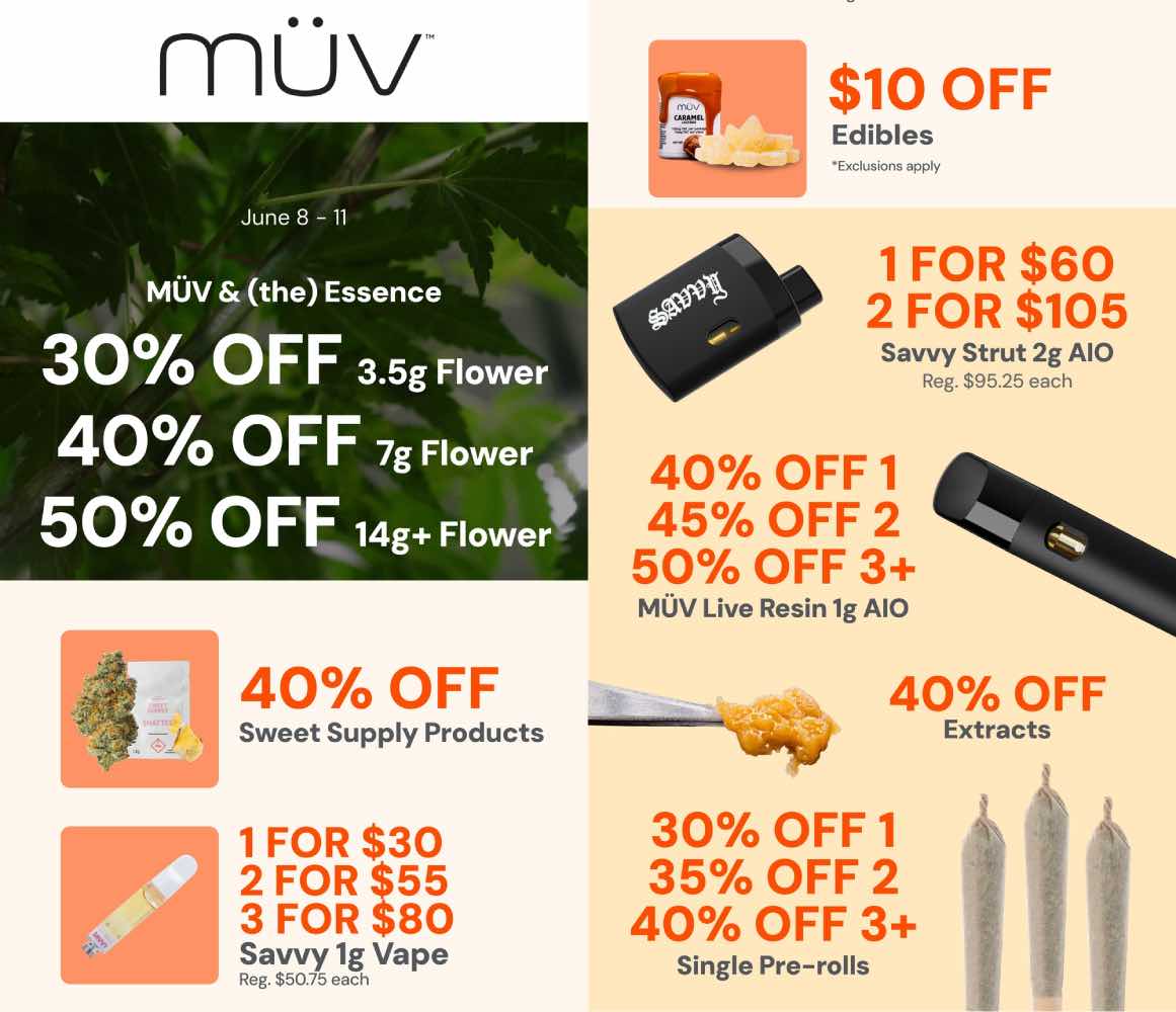 BOGO & Tiered Deals on Flower, Vapes, & More - Cannabis deal image