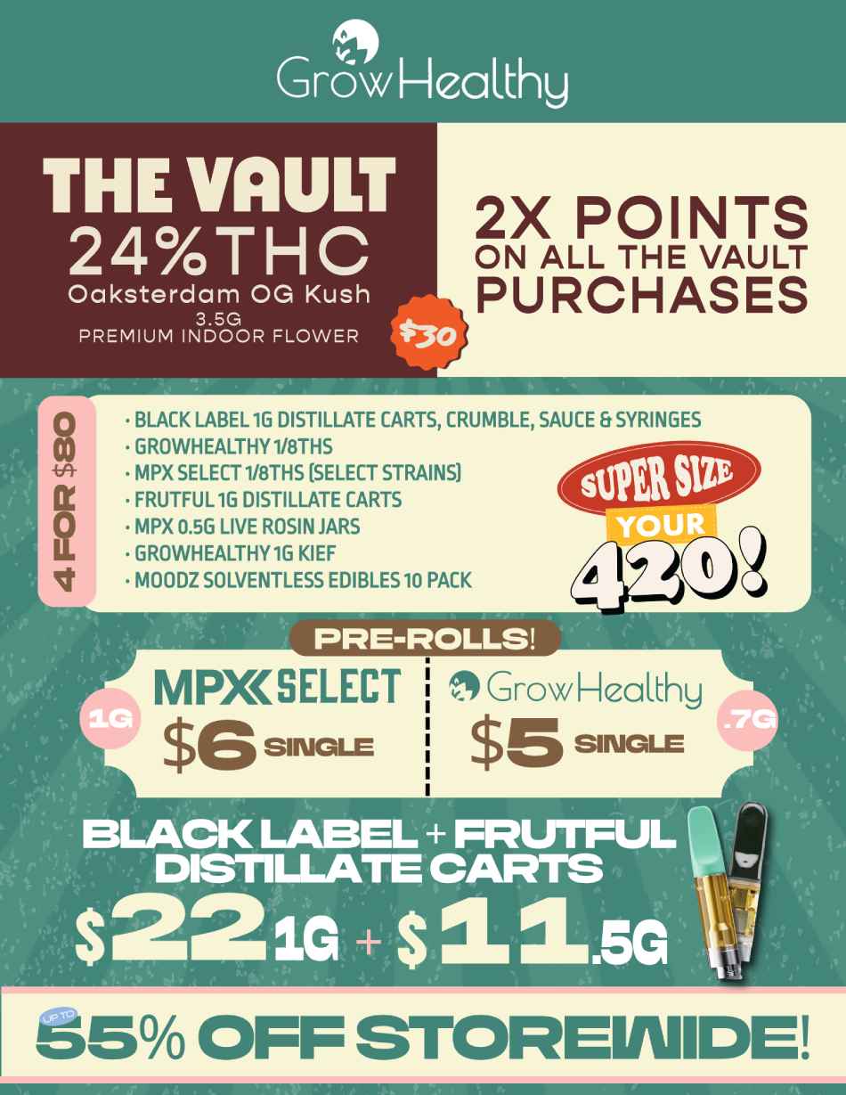 Storewide Savings & Bulk Deals - Cannabis deal image