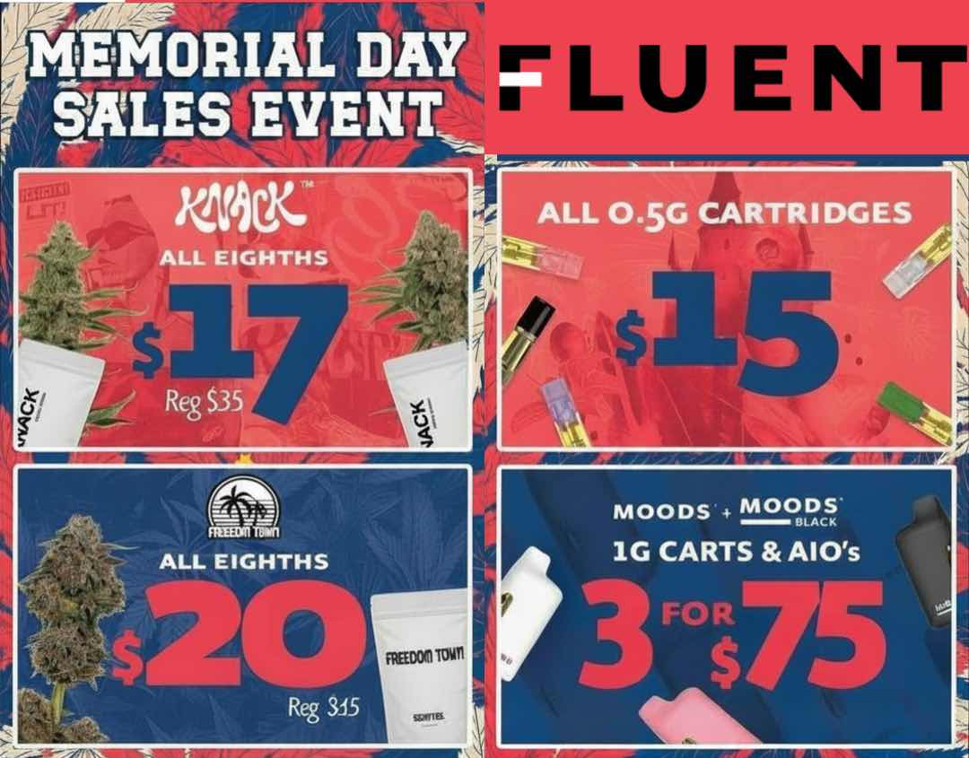 Memorial Day Deals: Flower & Vapes - Cannabis deal image