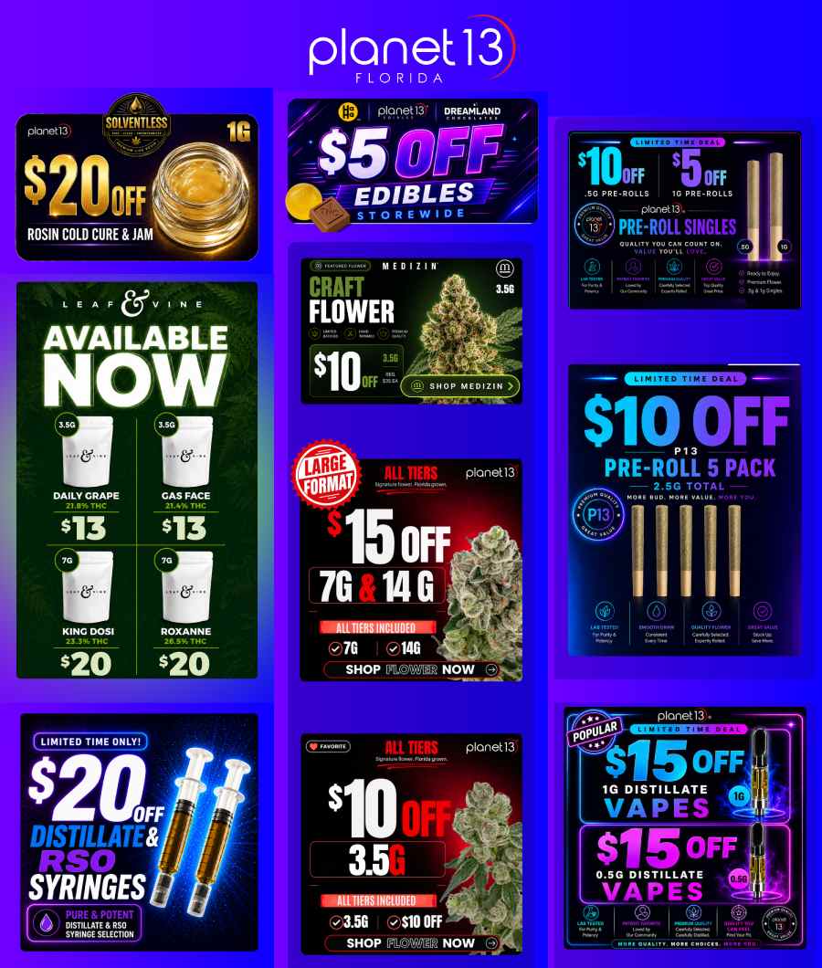 Save Big on Vapes, Flower, and More!