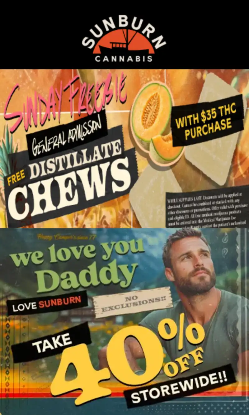 Sunday Freebie & 40% Off Storewide!