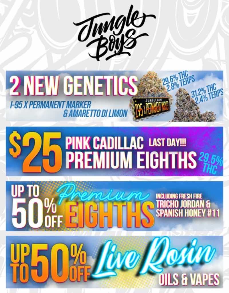 Premium Eighths & Live Rosin Deals